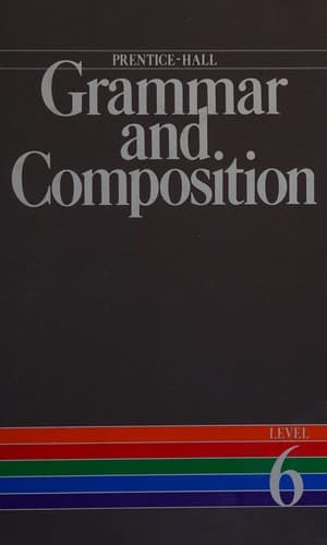 Prentice-Hall grammar and composition