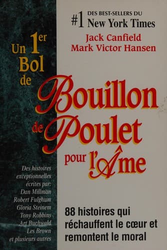 Un 1er bol de bouillon de poulet pour l'âme