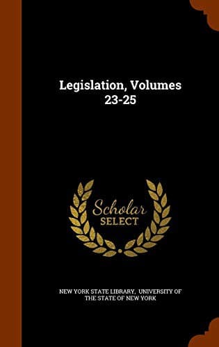 Legislation, Volumes 23-25