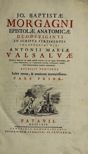 Epistolae anatomicae duodeviginti [numbered III-XX] ad scripta pertinentes celeberrimi viri Antonii Mariae Valsalvae ...