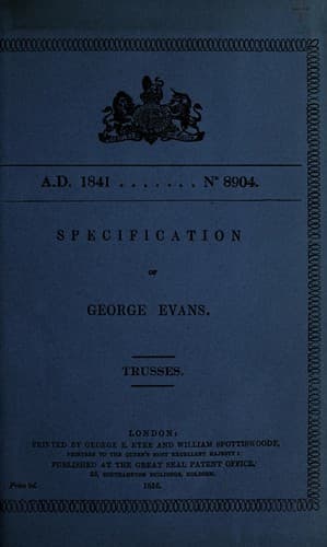Specification of George Evans