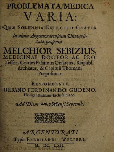 Problemata medica varia ...