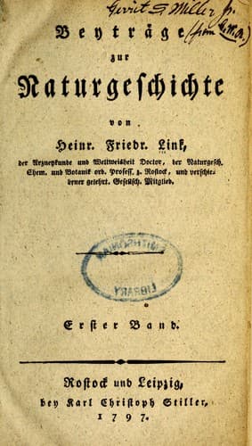 Beyträge zur Naturgeschichte