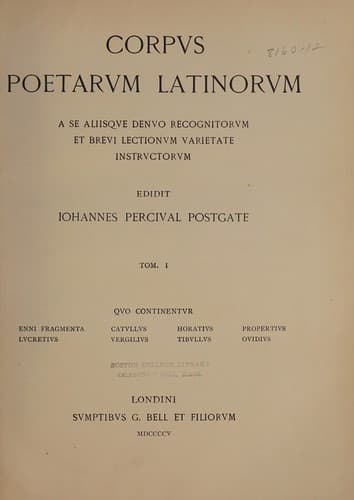 Corpus poetarum latinorum