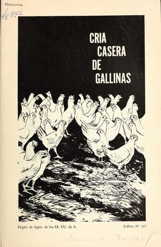 Cria casera de gallinas