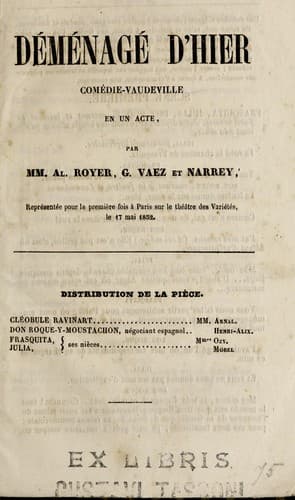 Déménagé d'hier