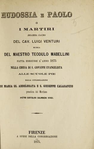 Eudossia e paolo o martiri