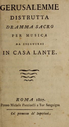 Gerusalemme distrutta