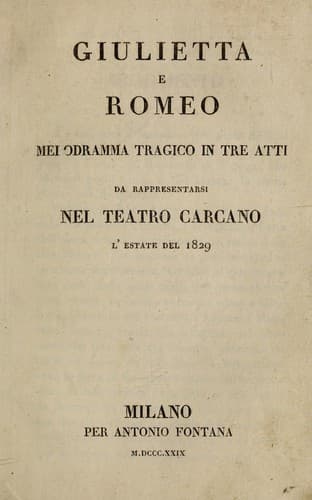 Giulietta e Romeo