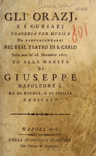 Gli Orazj, e i Curiazj