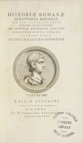Historiae romanae scriptores minores