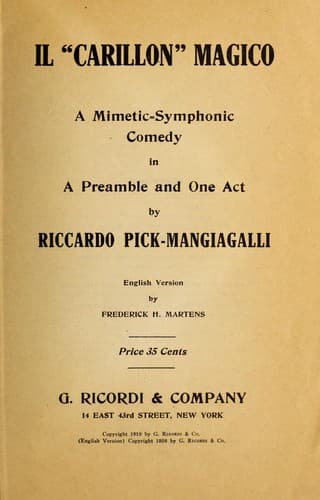 Il " Carillon" magico