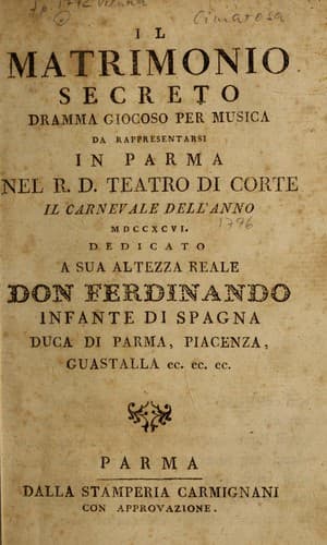 Il matrimonio secreto