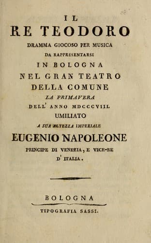 Il re Teodoro