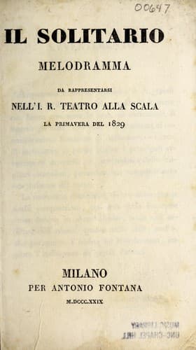Il solitario