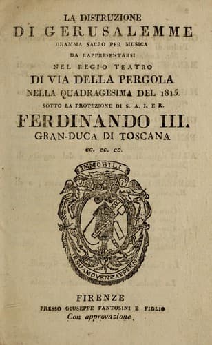 La distruzione di Gerusalemme