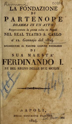 La fondazione di Partenope