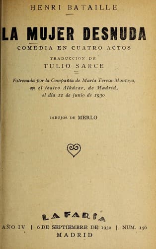 La mujer desnuda
