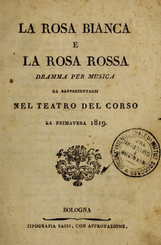 La rosa bianca e la rosa rossa