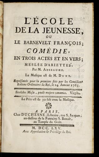 L'école de la jeunesse