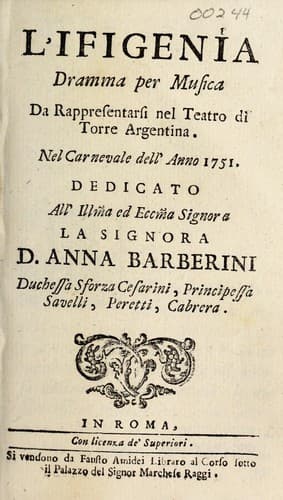 L'Ifigenia