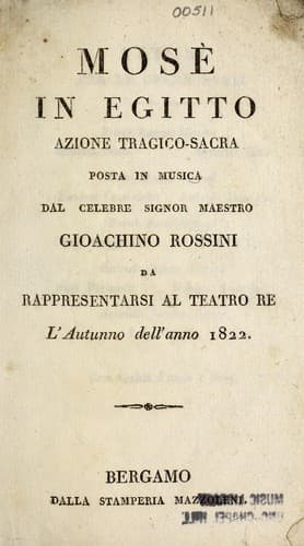 Mosè in Egitto