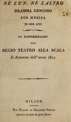 Né l'un, né l'altro