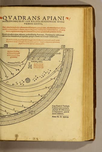 Quadrans Apiani astronomicus et iam recens inuentus et nunc primum editus