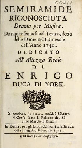 Semiramide riconosciuta