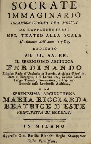 Socrate immaginario