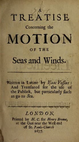 A treatise concerning the motion of the seas and winds
