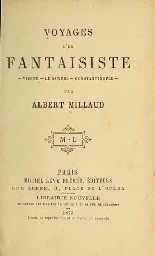 Voyages d'un fantaisiste