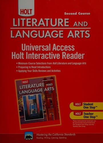 Universal Access Resource Holt Interactive Reader