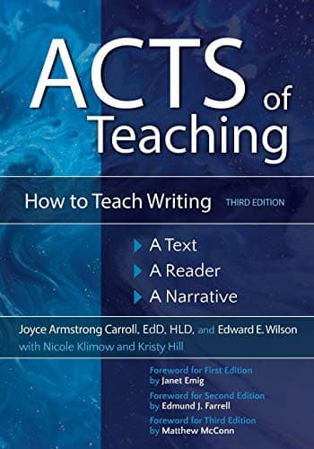 Acts of Teaching : How to Teach Writing