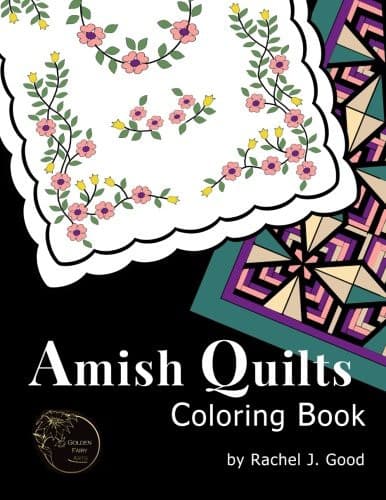 Amish Quilts Coloring Book