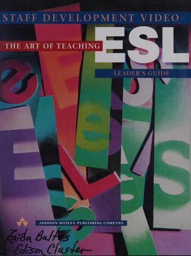Art of Teaching ESL Staff Development Program