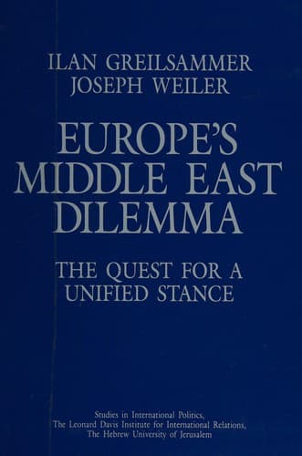 Europe's Middle East dilemma