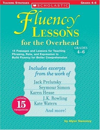 Fluency Lessons for the Overhead