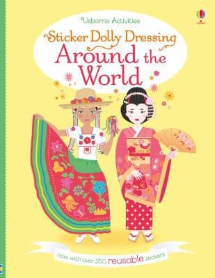 Sticker Dolly Dressing Around the World