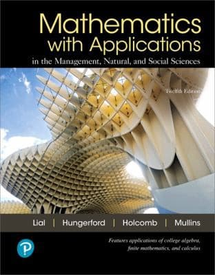 Mathematics with Applications and Mylab Math with Pearson EText -- Title-Specific Access Card Package