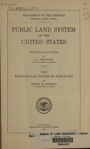 Public land system of the United States
