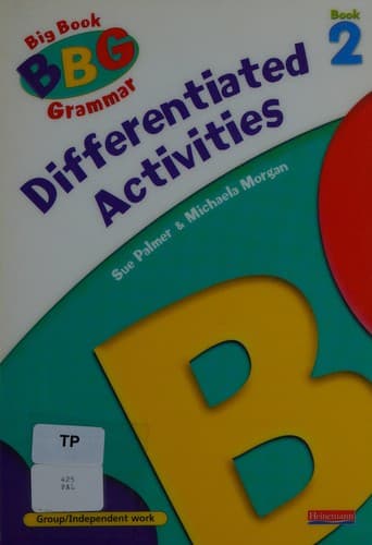 Big book BBG grammar