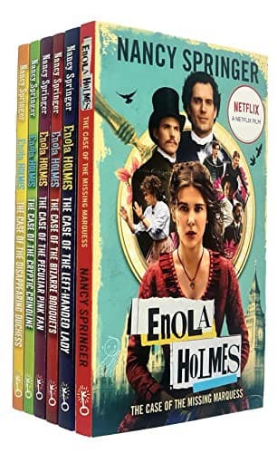 Enola Holmes Mystery Series 6 Books Collection Set Nancy Springer