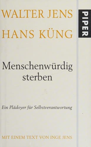 Menschenwürdig sterben