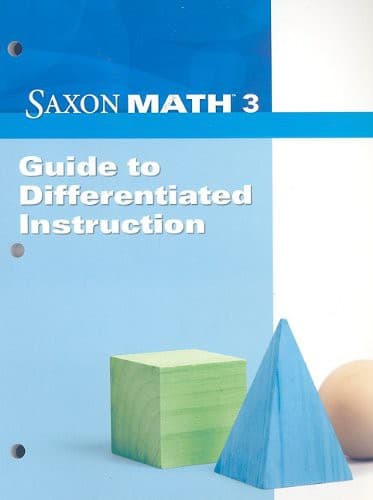 Saxon Math 3