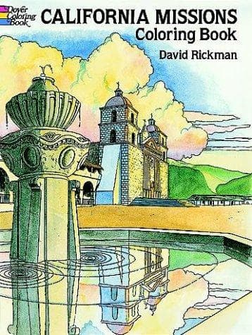 California Missions Coloring Book