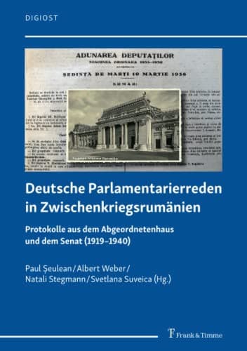 Deutsche Parlamentarierreden in Zwischenkriegsrumänien