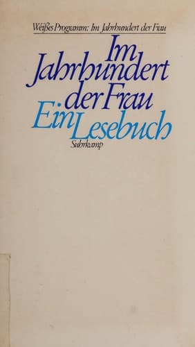 Im Jahrhundert der Frau