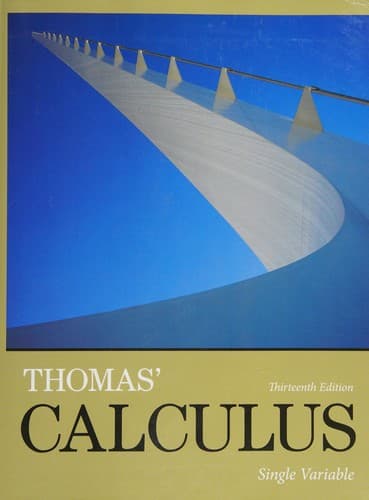Thomas' Calculus, Single Variable