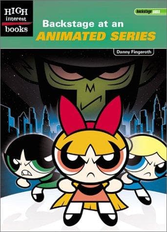 Backstage at an animated series